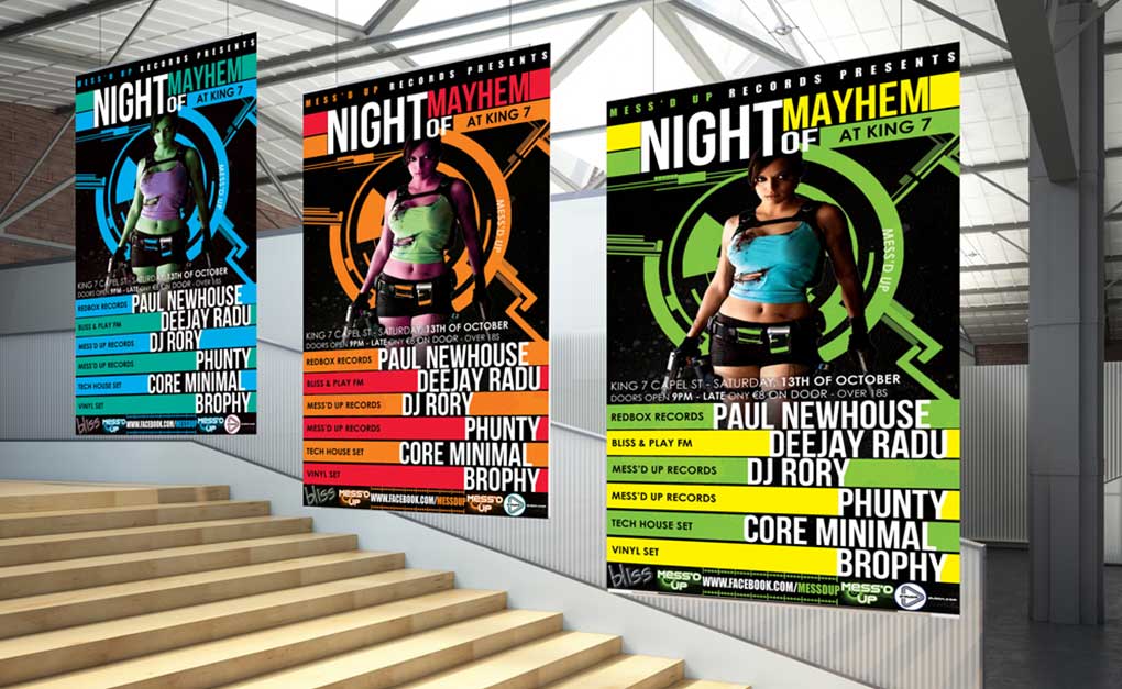 Posters: Print design